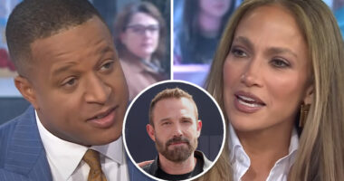 Jennifer Lopez cuts off Craig Melvin on 'Today' after he mentioned her divorce from Ben Affleck: "Look at this guy"