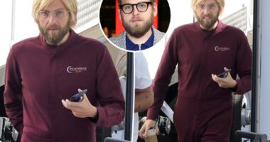 Jonah Hill continues flaunting major weight loss on movie set after shocking fans with new look