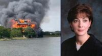 Judge's home erupts in flames, officials investigating cause