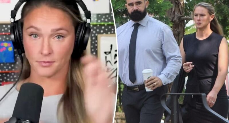 Kylie Kelce tearfully reveals she found out about past miscarriage on Jason’s birthday: ‘This still hurts’