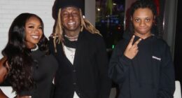 LIL WAYNE CELEBRATES HIS 43RD BIRTHDAY WITH HIS KIDS BY HIS SIDE