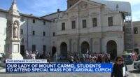 Lakeview, Chicago Our Lady of Mount Carmel students to serve Mass with Cardinal Blase Cupich Thursday in Rome