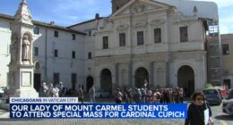 Lakeview, Chicago Our Lady of Mount Carmel students to serve Mass with Cardinal Blase Cupich Thursday in Rome