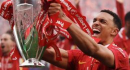 Liverpool fans hit out at club's Trent Alexander-Arnold tweet THREE MONTHS after former star's acrimonious Anfield exit