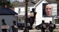 Man arrested for body bag Halloween display: Cops