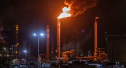 Massive fire erupts at Chevron refinery near Los Angeles