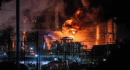 Massive fire erupts at Chevron refinery near Los Angeles