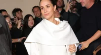 Meghan Markle Caught on Camera Laughing as Model Stumbles on Catwalk During Paris Fashion Week