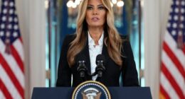 US first lady Melania Trump