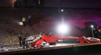 Motorists lift medical helicopter to rescue woman after crash injuring 3 on Sacramento highway