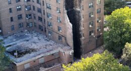 NYC apartment building partially collapses, ripping massive hole in Bronx high rise