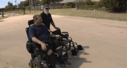 Paraplegic man who says his wheelchair was stolen gets surprised with replacement