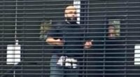 Pictured: Manchester synagogue terrorist with suspected suicide belt who killed at least two before being shot by police