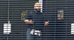 Pictured: Manchester synagogue terrorist with suspected suicide belt who killed at least two before being shot by police