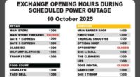 Planned power outage for all section of installation at Ft. Gordon on Friday, lasting several hours
