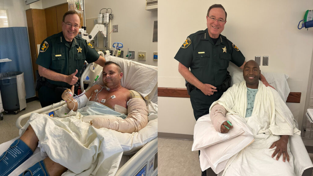Polk County deputy returns after shooting injury recovery