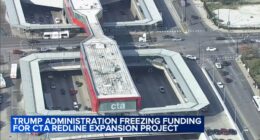 President Donald Trump pauses $2.1B for Chicago infrastructure projects, leveraging shutdown to pressure Democrats