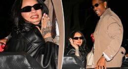 Rihanna seen in public for first time since welcoming baby No. 3 as she celebrates A$AP Rocky’s birthday
