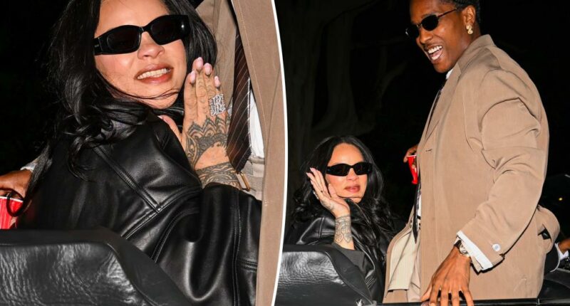 Rihanna seen in public for first time since welcoming baby No. 3 as she celebrates A$AP Rocky’s birthday