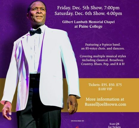 Russell Joel Brown's biggest show yet will support Paine College