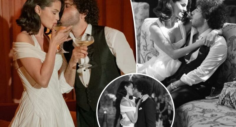 Selena Gomez reveals secret third wedding dress – all the details on her Ralph Lauren look here
