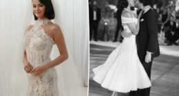 Selena Gomez shares first look at her and Benny Blanco’s wedding reception: First dance, a third dress and more