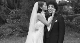 Selena Gomez's wedding dress holds sweet nod to husband Benny Blanco