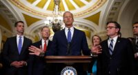 Senate holds more votes on Day 8 of government shutdown