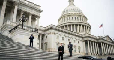 Senate to reconvene as government shutdown begins