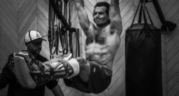 Shirtless Henry Cavill shows off his physique as he begins rehab