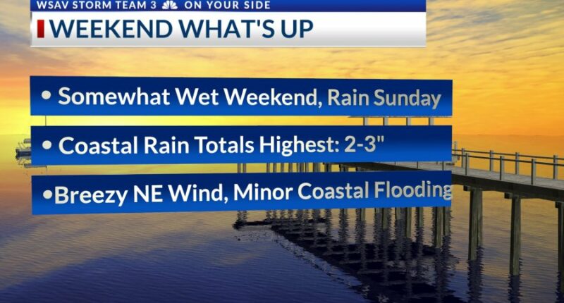 StormTeam 3: Off & on rain showers increase for the weekend