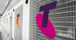 General view of Telstra's data centre in Clayton.