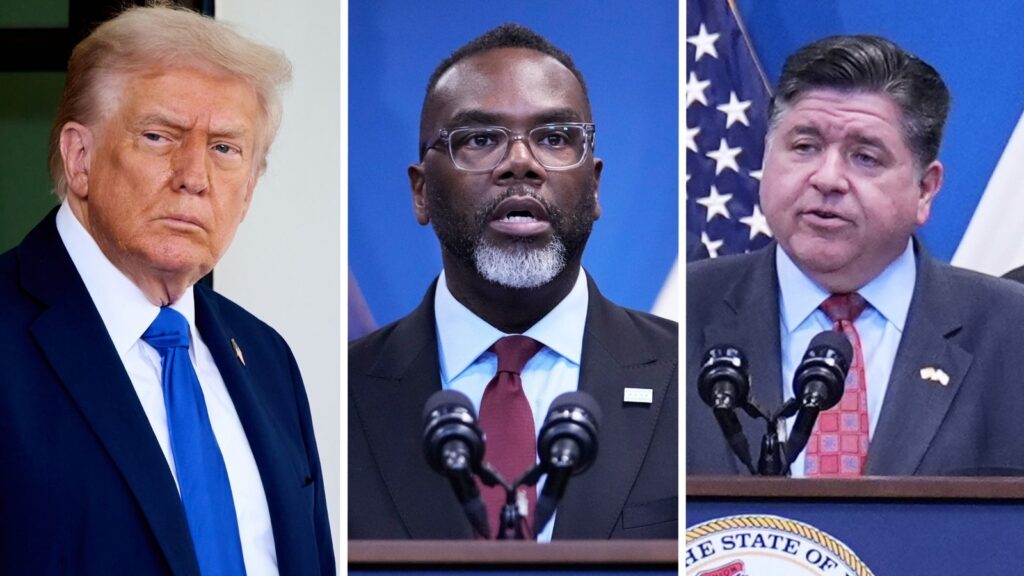 Texas National Guard in Chicago area: Trump says Johnson, Pritzker 'should be in jail' for 'failing to protect' ICE officers