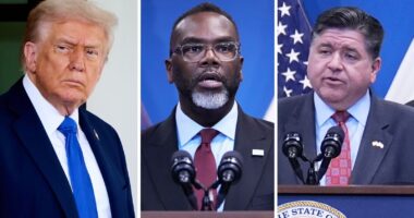 Texas National Guard in Chicago area: Trump says Johnson, Pritzker 'should be in jail' for 'failing to protect' ICE officers