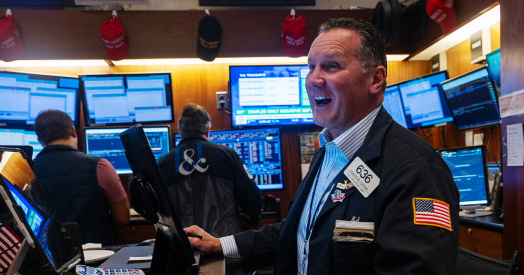 The stock market has thrived even with all this economic uncertainty