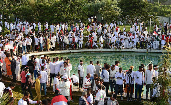 Thousands gather for Ethiopia's thanksgiving festival
