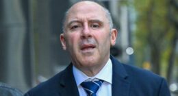 Tony Mokbel pictured in May after leaving the Court of Appeal in connection with his Lawyer X appeal.