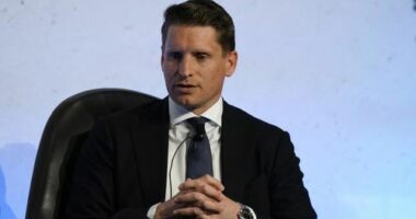 At the AFR Asia Summit Andrew Hastie, Shadow Minister for Defence, talks at the summit in Melbourne