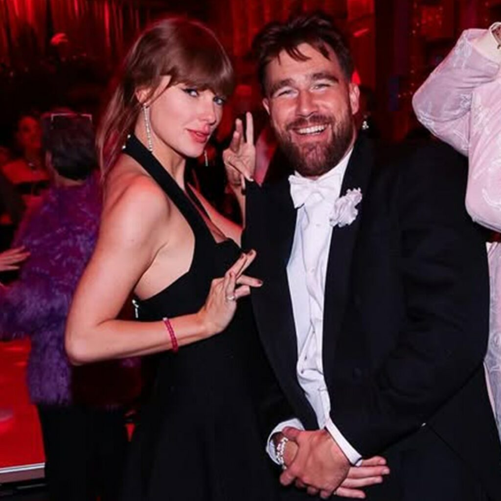 Travis Kelce Shares If Taylor Swift's "Wood" Song Made Him "Cocky"