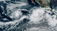 Tropical Storm Priscilla forms in the Pacific Ocean off the coast of Mexico