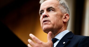 Trump, Canadian Prime Minister Mark Carney meet over trade