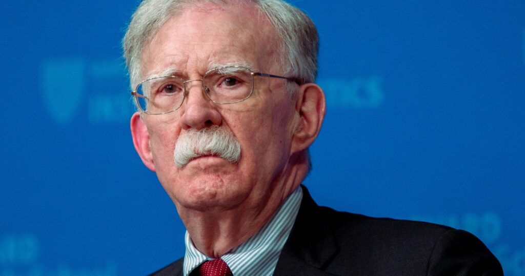Trump critic and former national security adviser John Bolton to be charged soon, sources say
