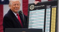 FILE - President Donald Trump speaks during an event to announce new tariffs, April 2, 2025, in the Rose Garden at the White House in Washington. (AP Photo/Mark Schiefelbein, File)