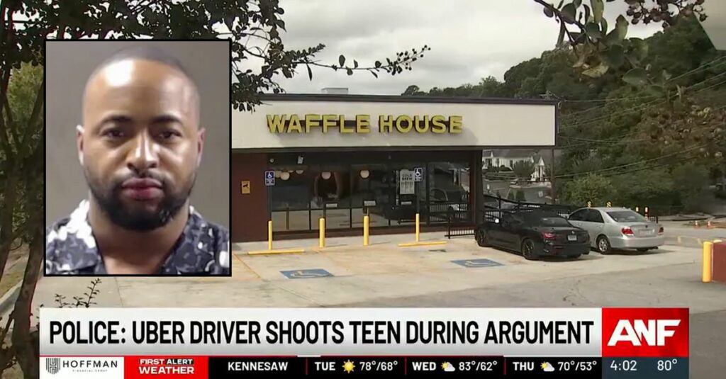 Uber driver shot teen in Waffle House parking lot: Police