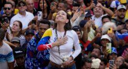 Venezuelan opposition leader María Corina Machado wins the Nobel Peace Prize