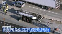 Victims of deadly 2016 limo rollover crash on I-90 near Elgin win $104M verdict against Illinois State Toll Highway Authority