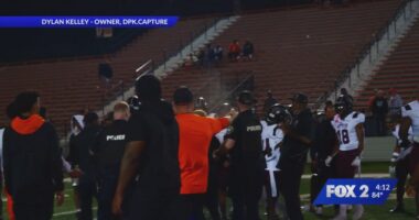 Video: Cardinal Ritter football team pepper sprayed by police