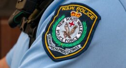 NSW police officer badge