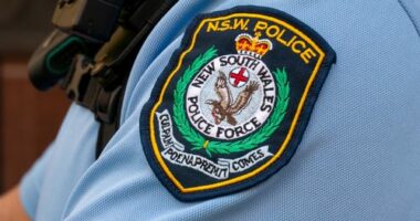 NSW police officer badge