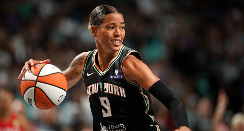 WNBA star sensationally claims the league 'saved democracy in 2020' in excruciating Megan Rapinoe interview